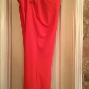 Stylish Red Women's Pants